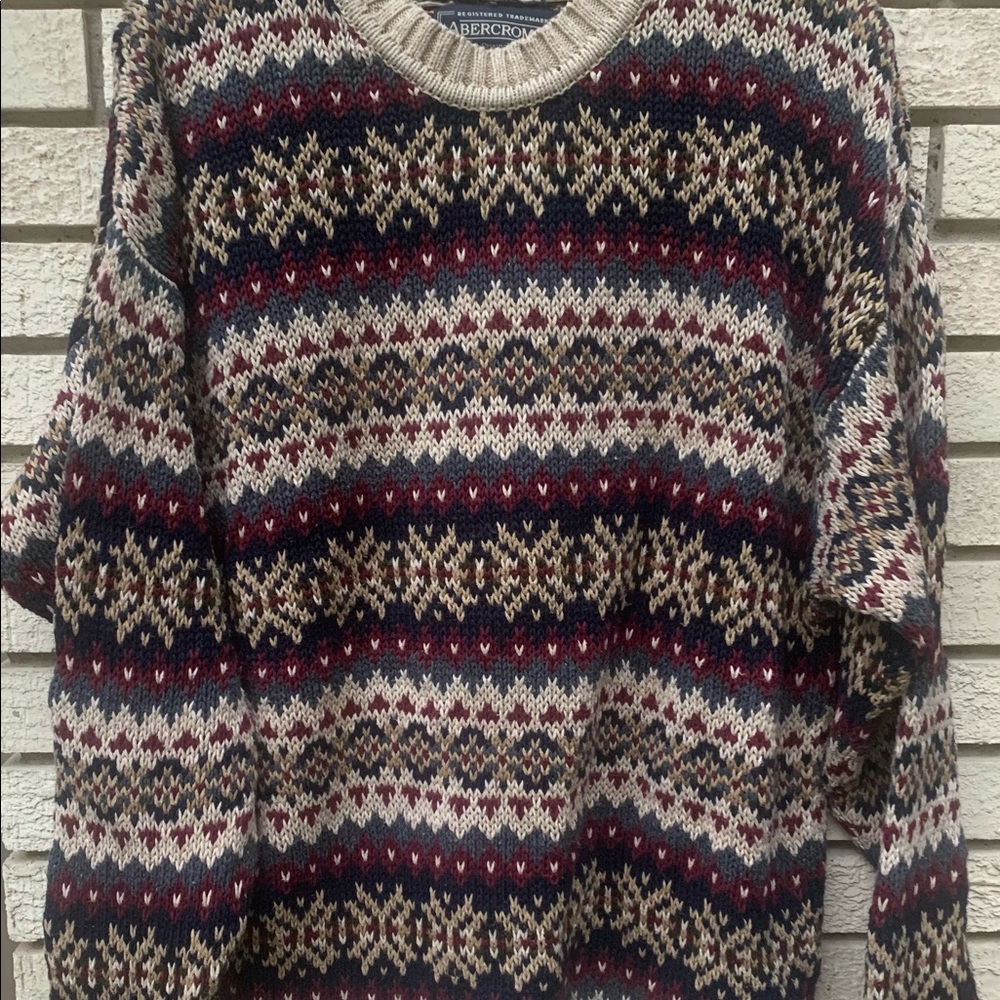 Abercrombie The Big Sweater Sz L (B)
